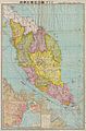 1942 Japanese World War II Map of the Malay Peninsula and Singapore - Geographicus - Kamatchka-japanese-1940