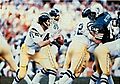 1986 Jeno's Pizza - 53 - Dan Fouts and Don Macek (cropped)