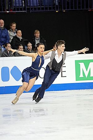 2017 World Figure Skating Championships Lorenza Alessandrini Pierre Souquet jsfb dave3881.jpg