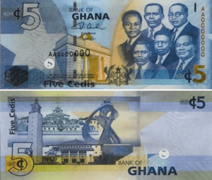 5 Ghana Cedis