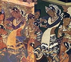Ajanta dancing girl now and then