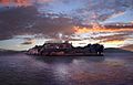 Alcatraz Island at Sunset