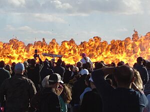 Avalon Airshow 2007 wall of fire