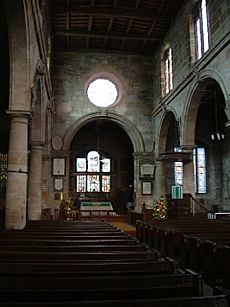 Berwick church nave
