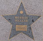 Birmingham Walk of Stars Murray Walker