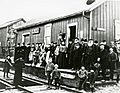Blair GTR station crowd 1898