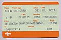 British rail ticket Wellington Shrewsbury