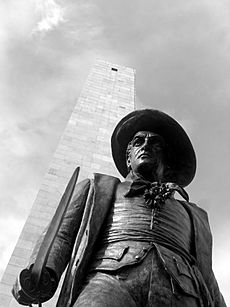 Bunker Hill Monument and Statue