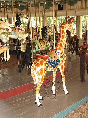 Carousel giraffe