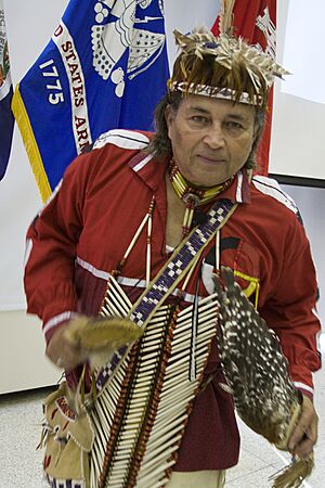 Chief Walter D. "Red Hawk" Brown III