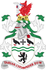 Arms of Clwyd County Council