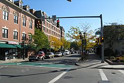 Corner of Richards Avenue and North Washington Street