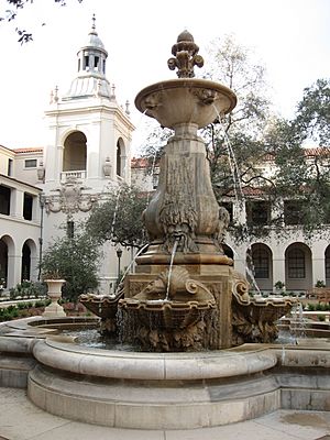 Courtyard of Pasadena City Hall
