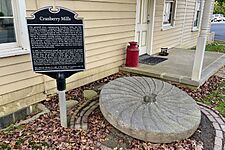 Cranberry Mills, Cranbury, NJ - information sign
