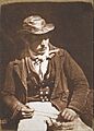 David Octavius Hill and Robert Adamson - Willie Liston, 'Redding (cleaning or preparing) the line'; Newhaven fisherman - Google Art Project
