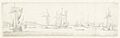 De tocht van de Engelse koning Karel II over de Thames naar Sheerness en Chatham op 27 Augustus 1681, RP-T-00-360