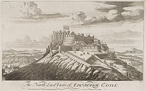 Edinburgh Castle John Slezer
