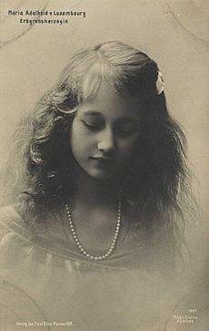 Erbherzogin Maria Adelheid 1909