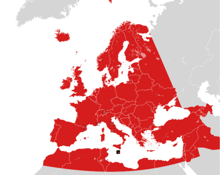 European Broadcasting Area