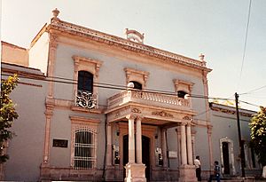 Exterior of the Historical Museum of the Mexican Revolution