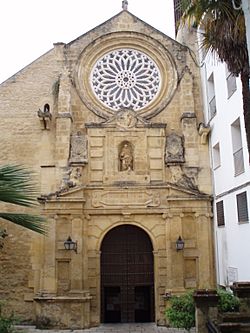 Fachada principal de la iglesia de San Pablo de Córdoba