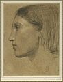 Fanny Eaton, 1860 Frederick Sandys (the British Museum)
