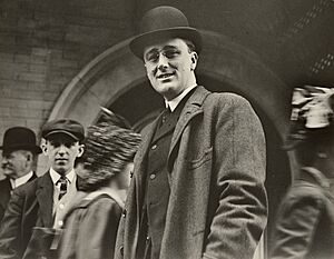 Franklin D. Roosevelt in 1912