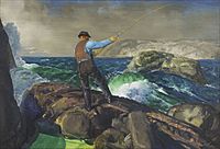 George Bellows - The Fisherman (1917)