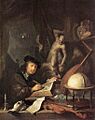 Gerard Dou - Painter in his Studio - WGA06642