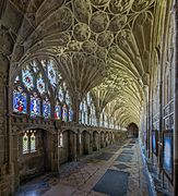 Gloucester Cathedral Cloister, Gloucestershire, UK - Diliff