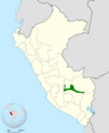 Grallaria erythroleuca map