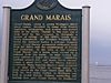 Grand Marais, MI historic marker.JPG
