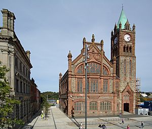 Guildhall, Derry, August 2010