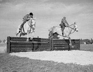 Gymkhana games in Pinehurst 2