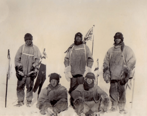 H. R. Bowers, Terra Nova expedition at the South Pole, 1912.png