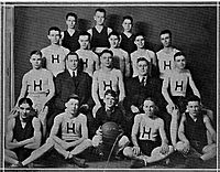 Hartford City High Basketball 1923