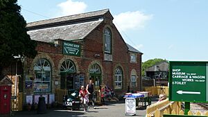 Havenstreet railway station shop
