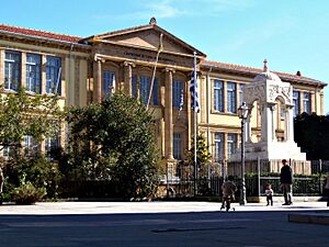 Izgled-Faneromeni shool and the Mausoleum of the Martyrs of 9 July 1821, Nicosia-2