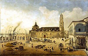 James Gay Sawkins - Vista de la Plaza de San Francisco
