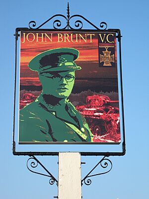 John Brunt new sign
