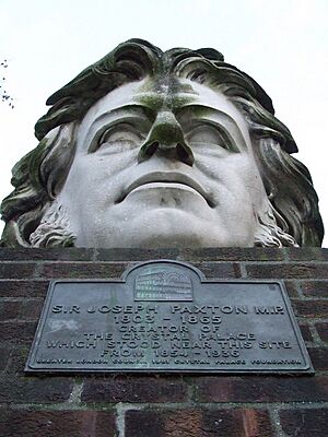 Joseph Paxton bust - geograph.org.uk - 658285