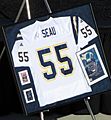Junior Seau Chargers jersey