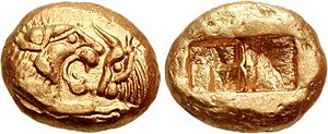 KINGS of LYDIA. Time of Cyrus to Darios I. Circa 545-520 BC