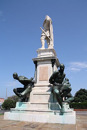 Livorno Quattro mori monument 02