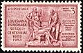 Louisiana Purchase 150th anniversary 3c 1953 issue