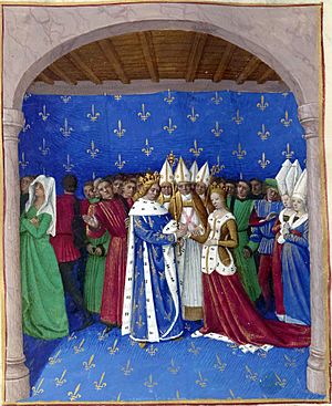 Mariage de Charles IV le Bel et de Marie de Luxembourg