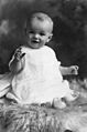 Marilyn monroe as an infant brightened