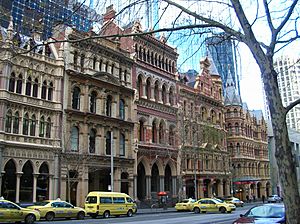 Melbourne Collins Street Architecture