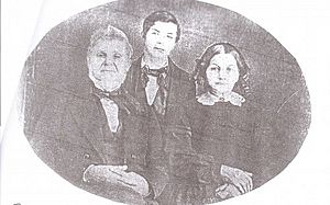 Merlin, Polly, and son Eddie Mead