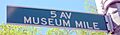 Museum Mile Sign